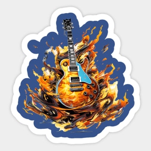 Guitar Deconstruction Sticker